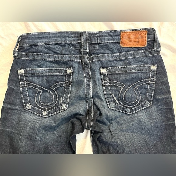 Big Star “NICO” Vintage Collection Women’s Distressed Denim Blue Jeans Size 27 - Picture 15 of 16